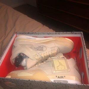 Off white air Jordan 4 Sails